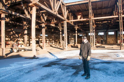 Taking down a part of local history, piece by piece