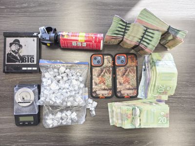 Two arrested after police execute search warrant