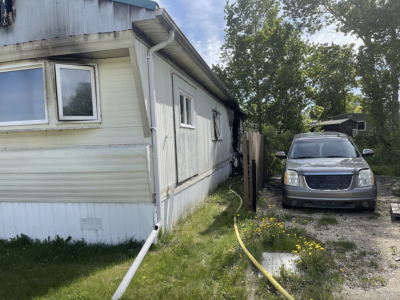Fire department deals with afternoon blaze
