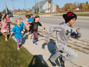 Ecole Opasquia School  excels at Terry Fox fundraising