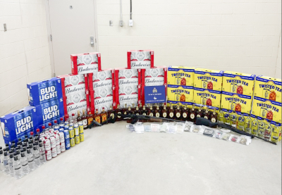 Police crack down on illegal liquor sales from an Ebb and Flow home