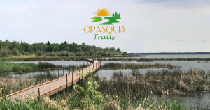 Trails Manitoba executive checks out Opasquia Trails