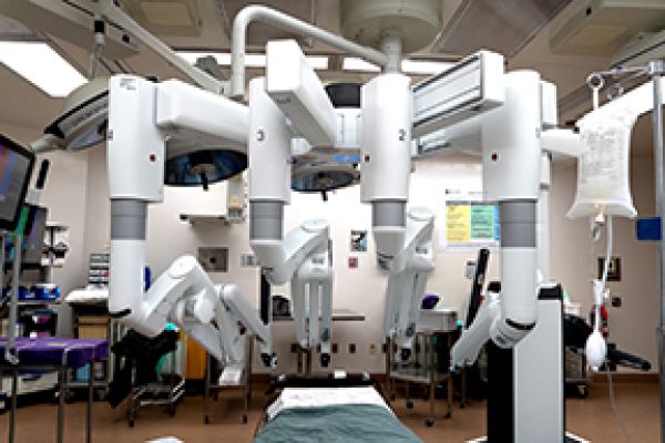 Robot at work in the OR