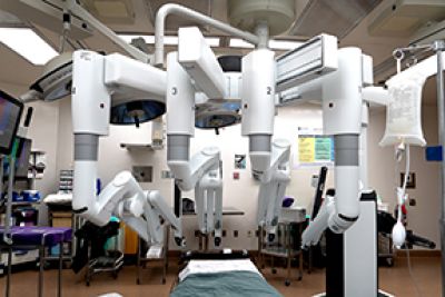 Robot at work in the OR