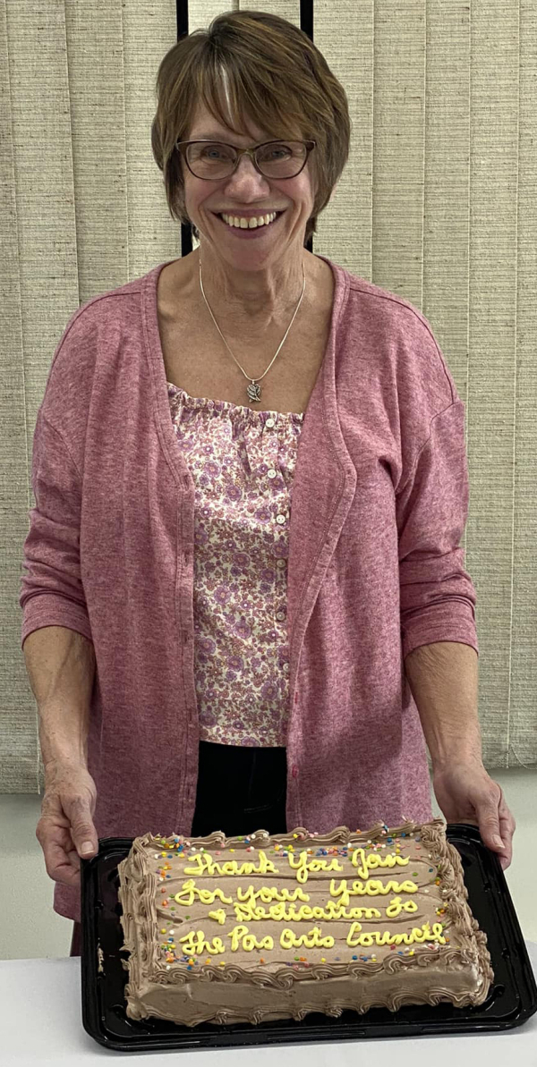 McDonald recognized for her dedication to The Pas Arts Council
