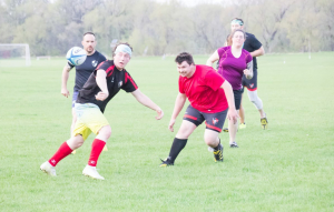Mavericks hold training session with former national team captain