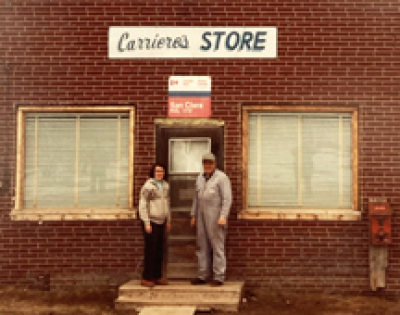 Christmas at Carriere's Store