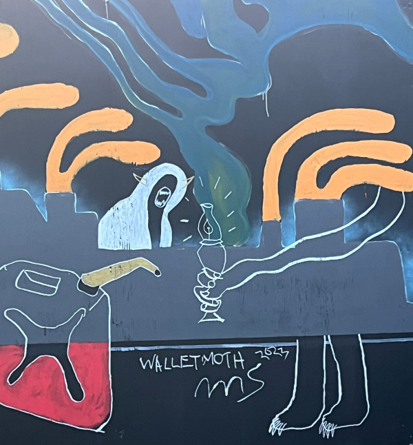 Mural provides a walk of art in the community