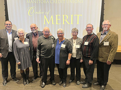 Alex Eggie receives Manitoba Credit Unions Order of Merit