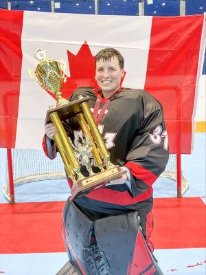 Gibbs helps Canada win ball hockey world title