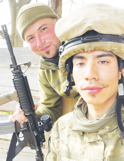 From northern Manitoba to a foxhole in Ukraine