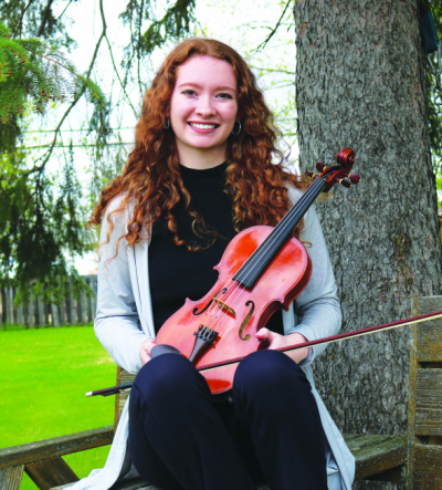 Local fiddler making her music mark