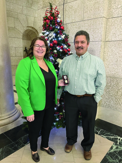 Frances Chartrand awarded Queen Elizabeth II Platinum Jubilee Medal