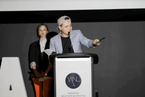 Carr wins awards podcast/host award