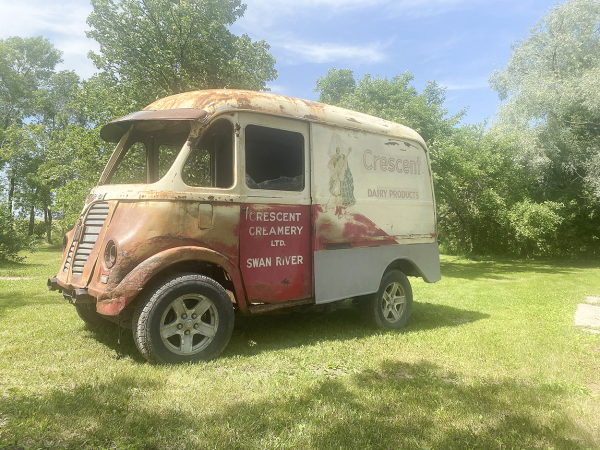 Restoring a part of history: Rescuing and resurrecting an old Crescent Creamery delivery truck
