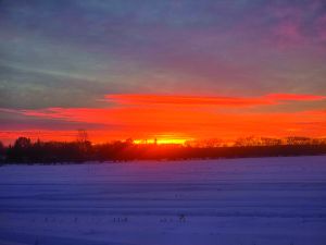 Red Sky in Morning