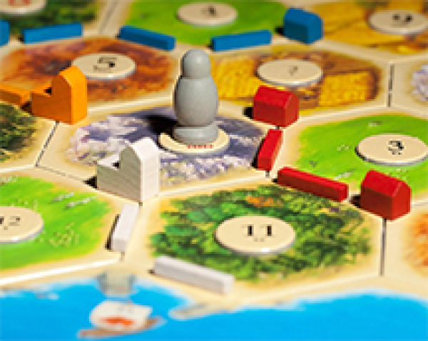 Board games at the library
