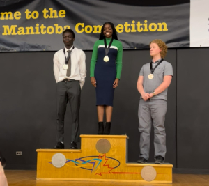 Afatsawo achieves gold in Manitoba Skills Competition