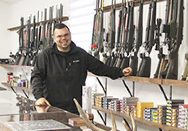 Branconnier opens up shop