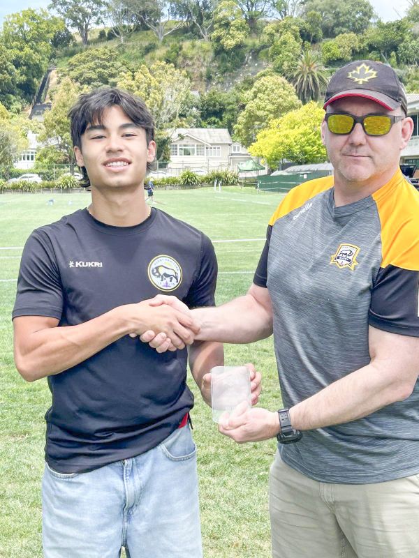 Lopez, Lady Mavericks recognized by Rugby Manitoba