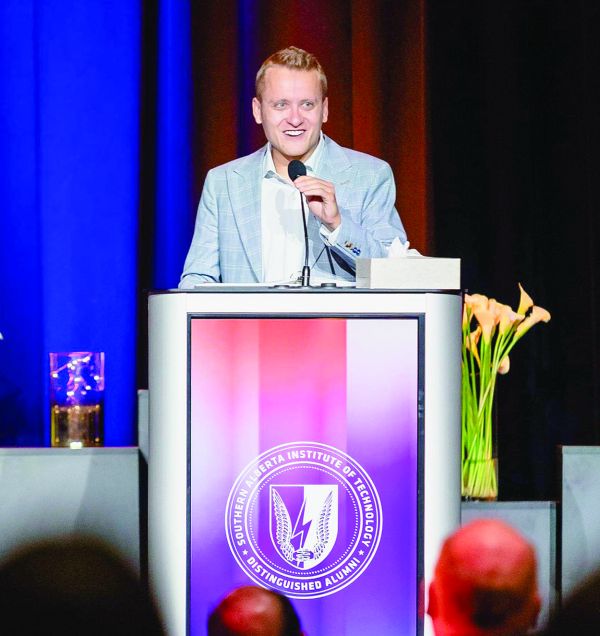 Carr hailed as SAIT’s 2024 Outstanding Young Alumni Award