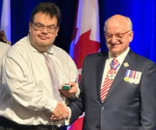 Ritzer awarded the King Charles III Coronation Medal for paramedic efforts