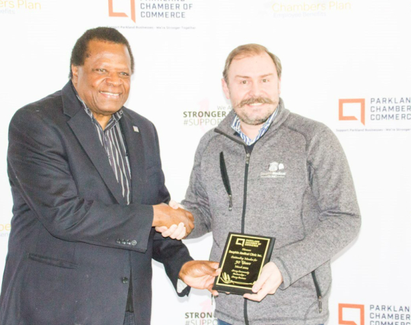 Chamber lunch marks membership milestones