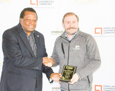 Chamber lunch marks membership milestones