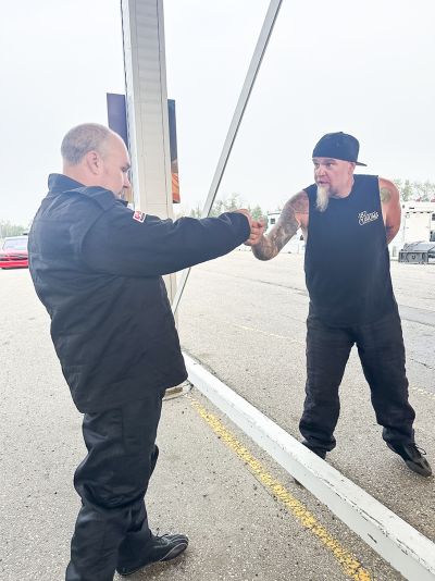 Isfeld makes the most of unique drag racing opportunity