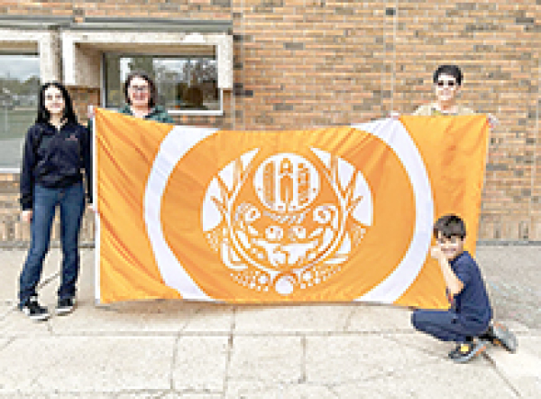 New flag for Grandview School