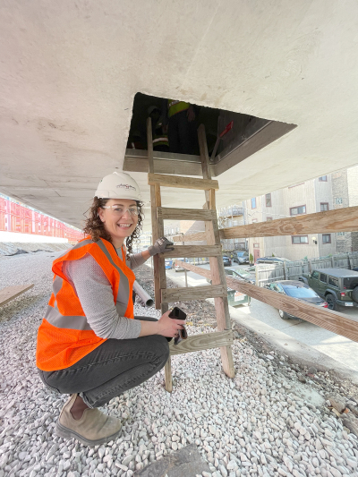 Soprovich builds a career as a civil engineer