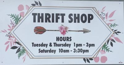 Please bring only usable items to the Russell Thrift Shop